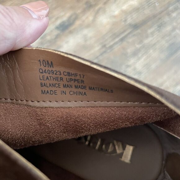 Korks Boots by Kork Ease Sz 10M Denoon Brown Suede Buckle Heeled Booties Ankle - Picture 8 of 11